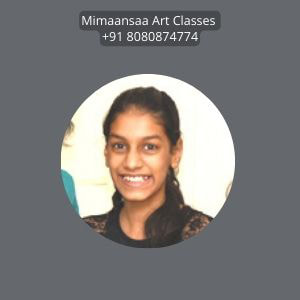 A girl sharing experience of Learning Basic and Advance Level Drawing in Art Classes that has helped her to achieve A Grade